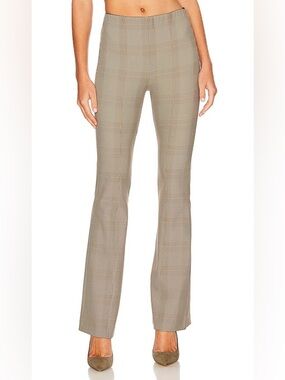 NWT Rag & Bone Simone Plaid Flare Beige Plaid Size 8 Work Career Office
